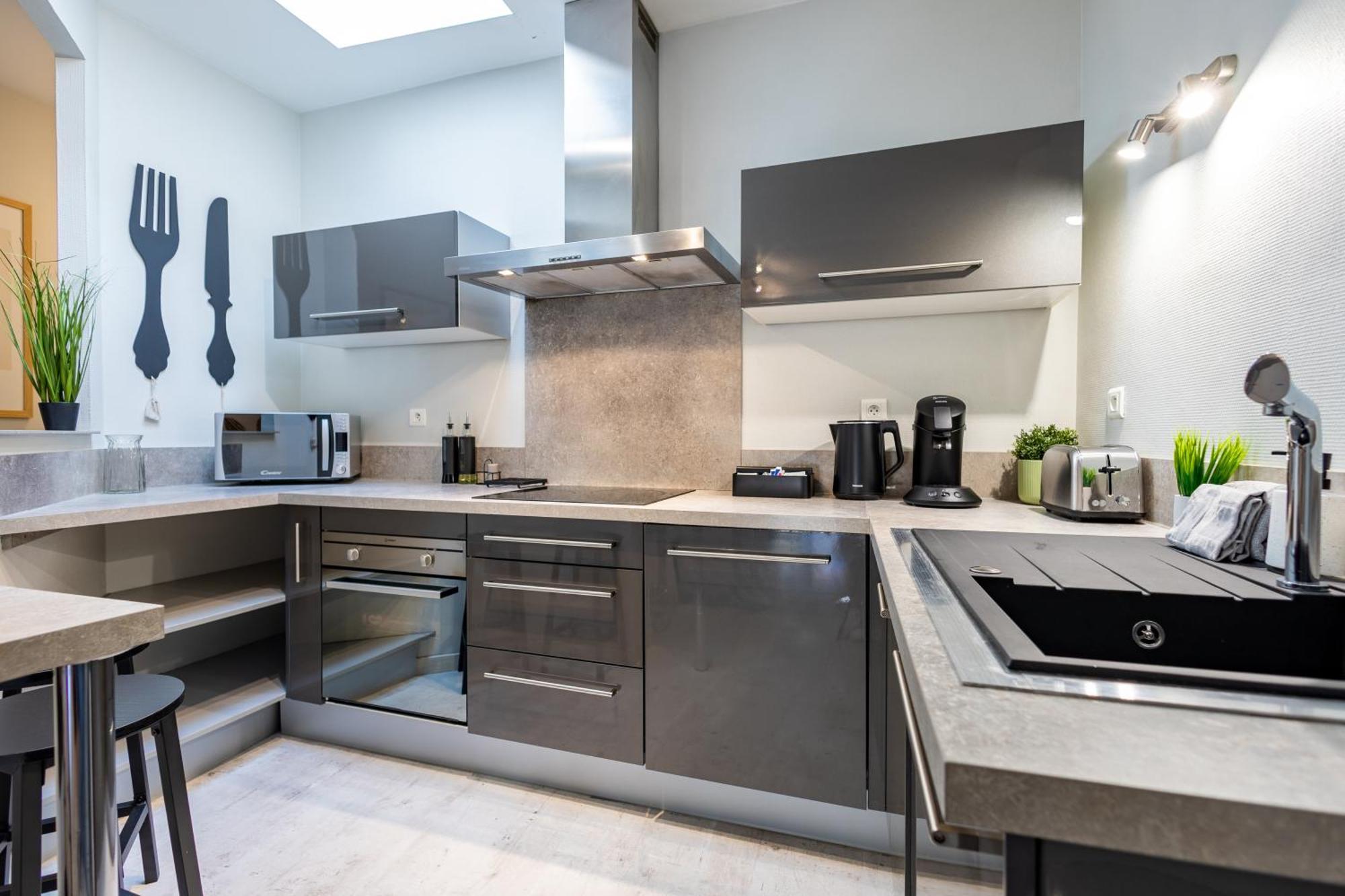 Le Canope - T3 Duplex, 2 Salles D'Eau, Hypercentre 卡斯特尔 外观 照片